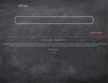 Tablet Screenshot of edl.me
